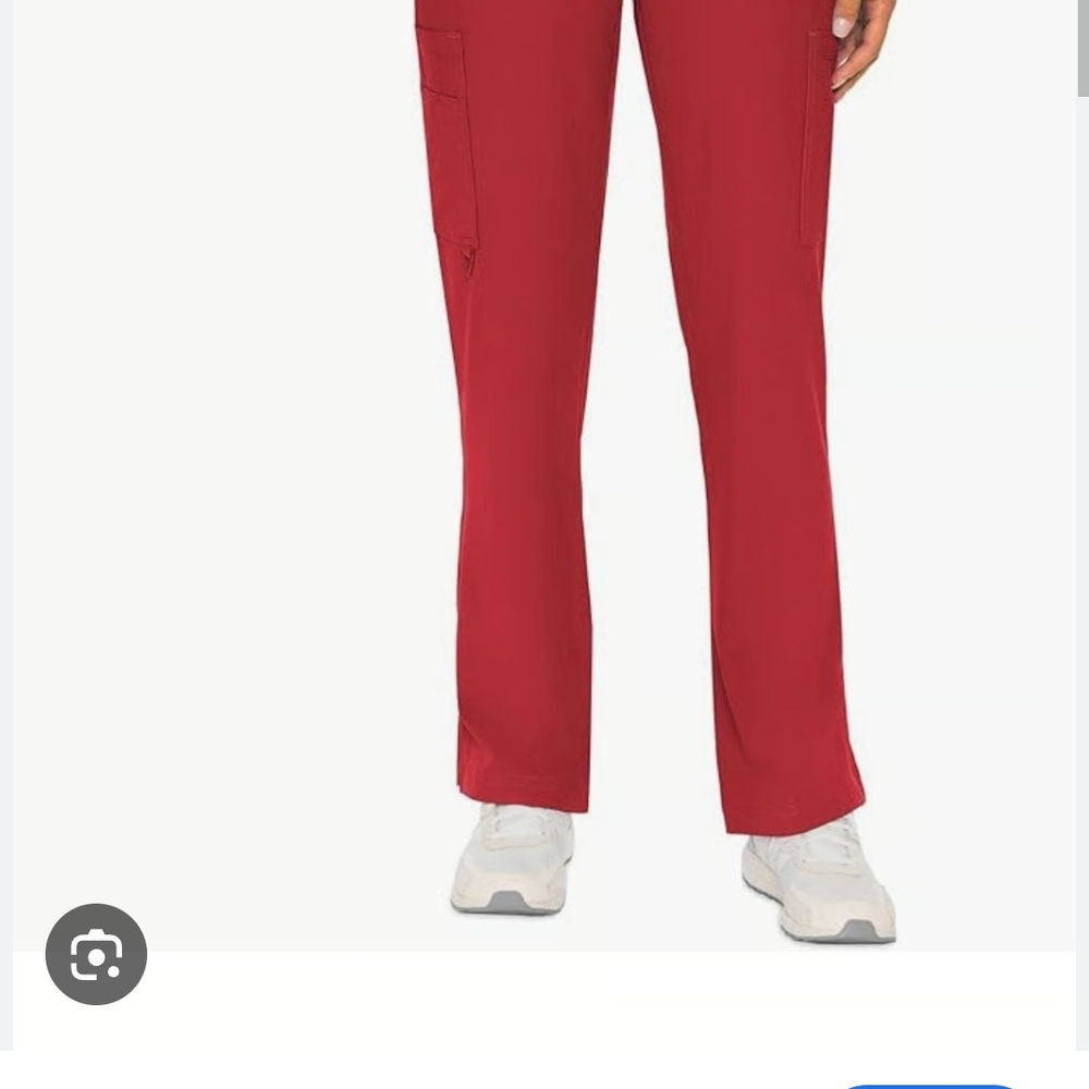 Med Couture Women's Cherry Red Trousers